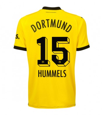 Maillot de foot Borussia Dortmund Mats Hummels #15 Domicile Femmes 2023-24 Manches Courte